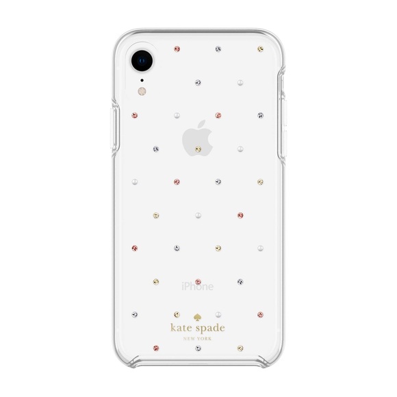 Accessories - Kate Spade pearl & diamond iPhone 13 max phone case